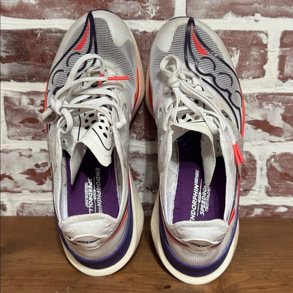 Saucony Endorphin Elite Race Running Shoe Women’s Sz 6.5 - Picture 7 of 10